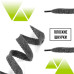 Шнурки хлопковые плоские 100см. Серые